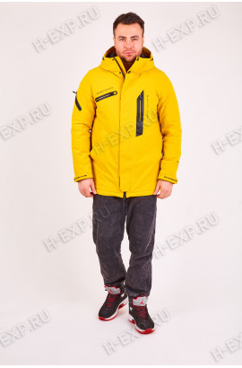 Мужская весенняя куртка Tony Wolf 6515(5001)_Желтый