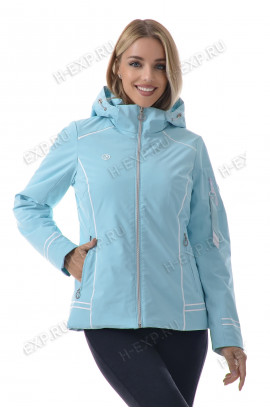 Куртка на тонком синтепоне женская High Experience RF11212 (1086)_Голубой