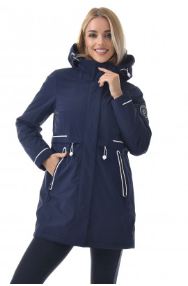 Куртка на тонком синтепоне женская High Experience RF11213 (1101)_Синий