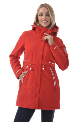 Куртка на тонком синтепоне женская High Experience RF11213 (4069)_Красный
