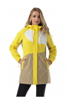 Куртка на тонком синтепоне женская High Experience RF15002 (5071)_Желтый