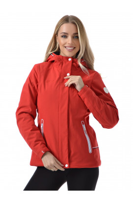 Куртка на тонком синтепоне женская High Experience RF15006 (4069)_Красный