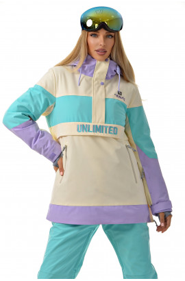 Женская сноубордическая куртка-анорак TISENT