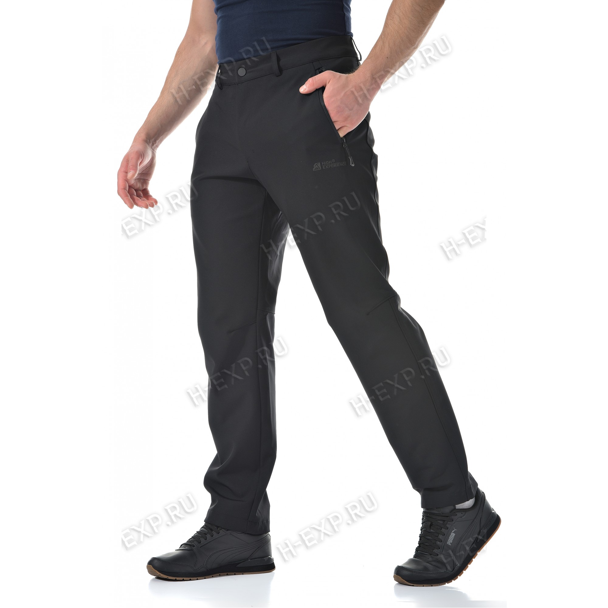 Мужские брюки-виндстопперы софтшелл High Experience