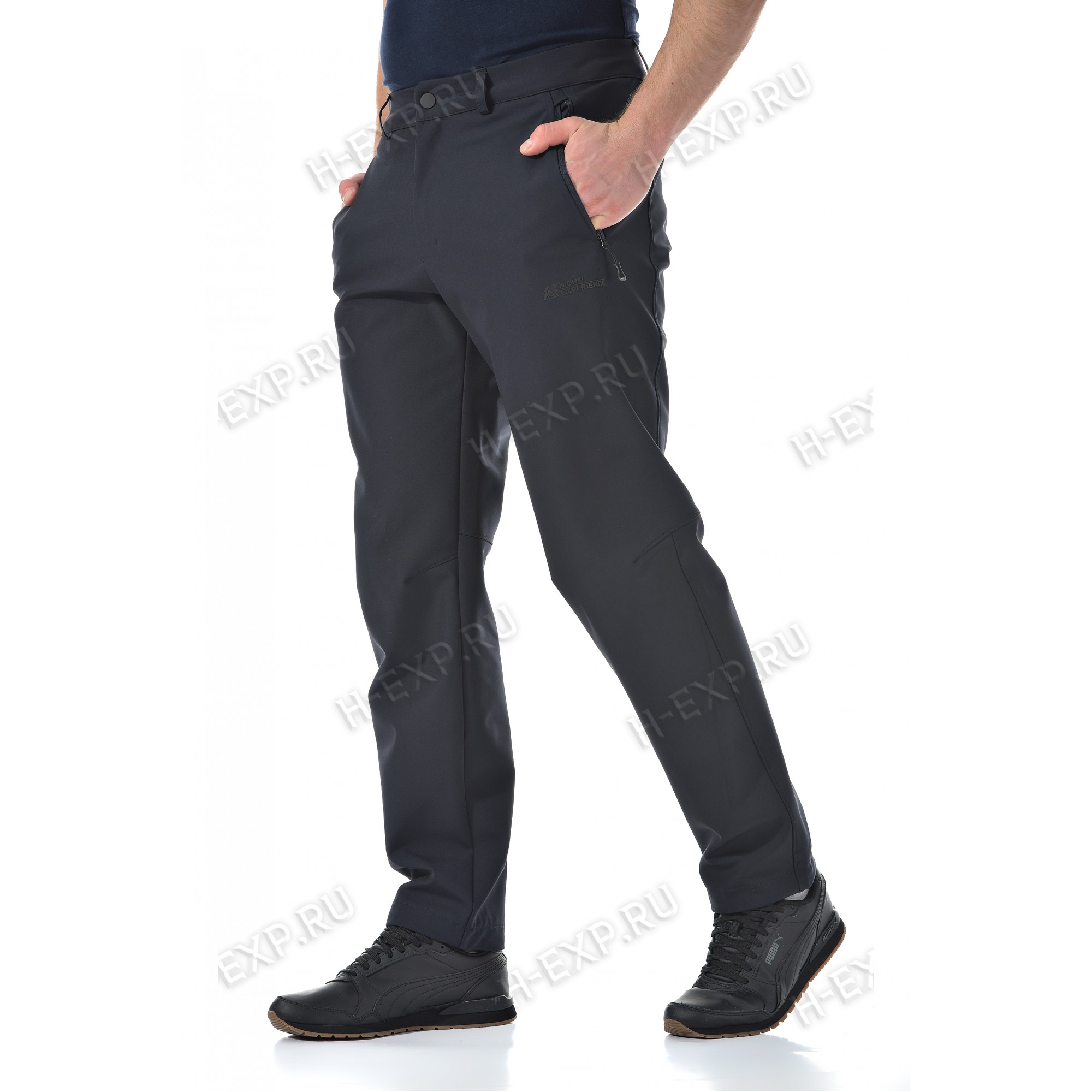 Мужские брюки-виндстопперы софтшелл High Experience