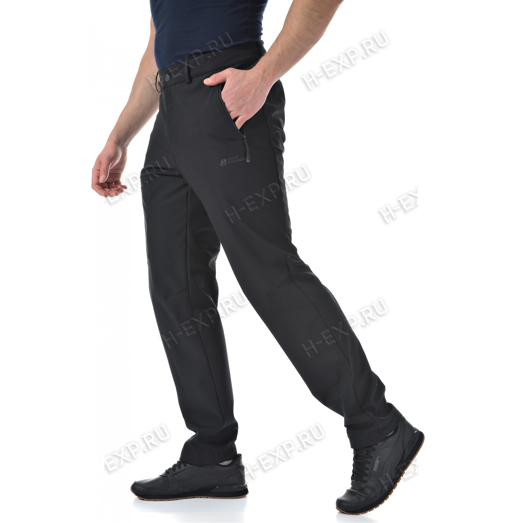 Мужские брюки-виндстопперы софтшелл High Experience