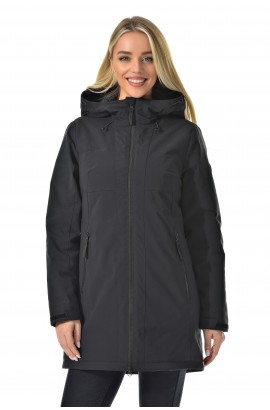 Женская куртка-парка на тонком синтепоне High Experience Женская куртка-парка на тонком синтепоне High Experience