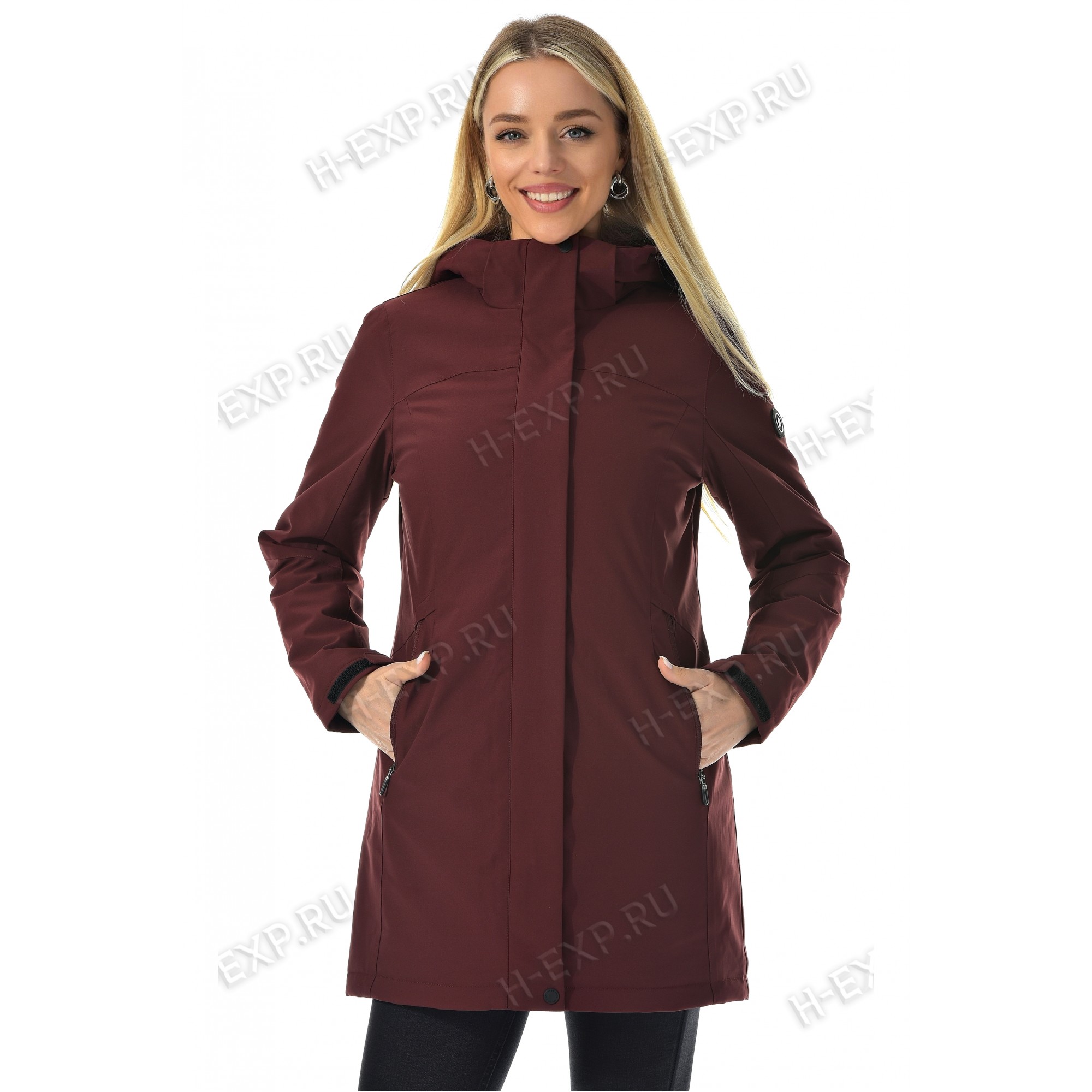 Женская куртка-парка на тонком синтепоне High Experience