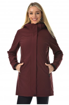 Женская куртка-парка на тонком синтепоне High Experience