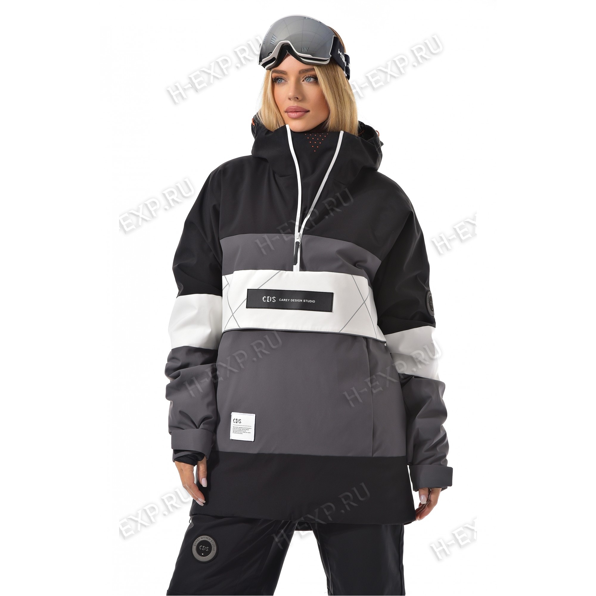Женская сноубордическая куртка-анорак Carey Design Studio
