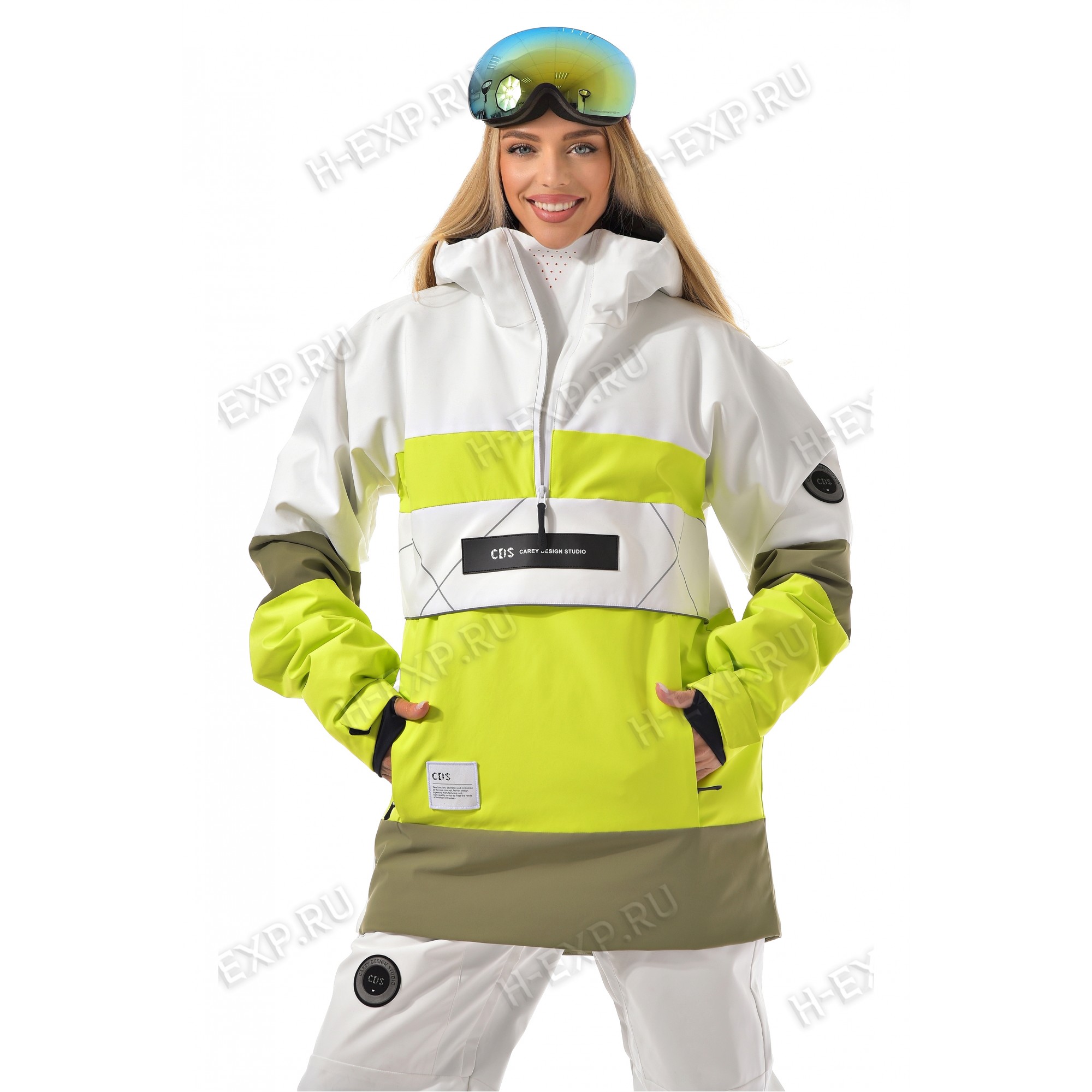 Женская сноубордическая куртка-анорак Carey Design Studio
