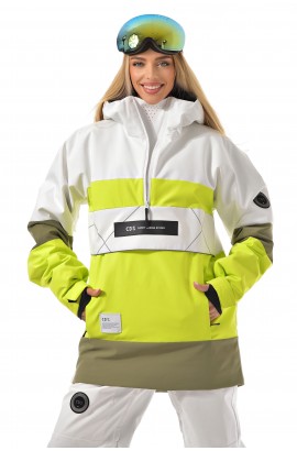 Женская сноубордическая куртка-анорак Carey Design Studio