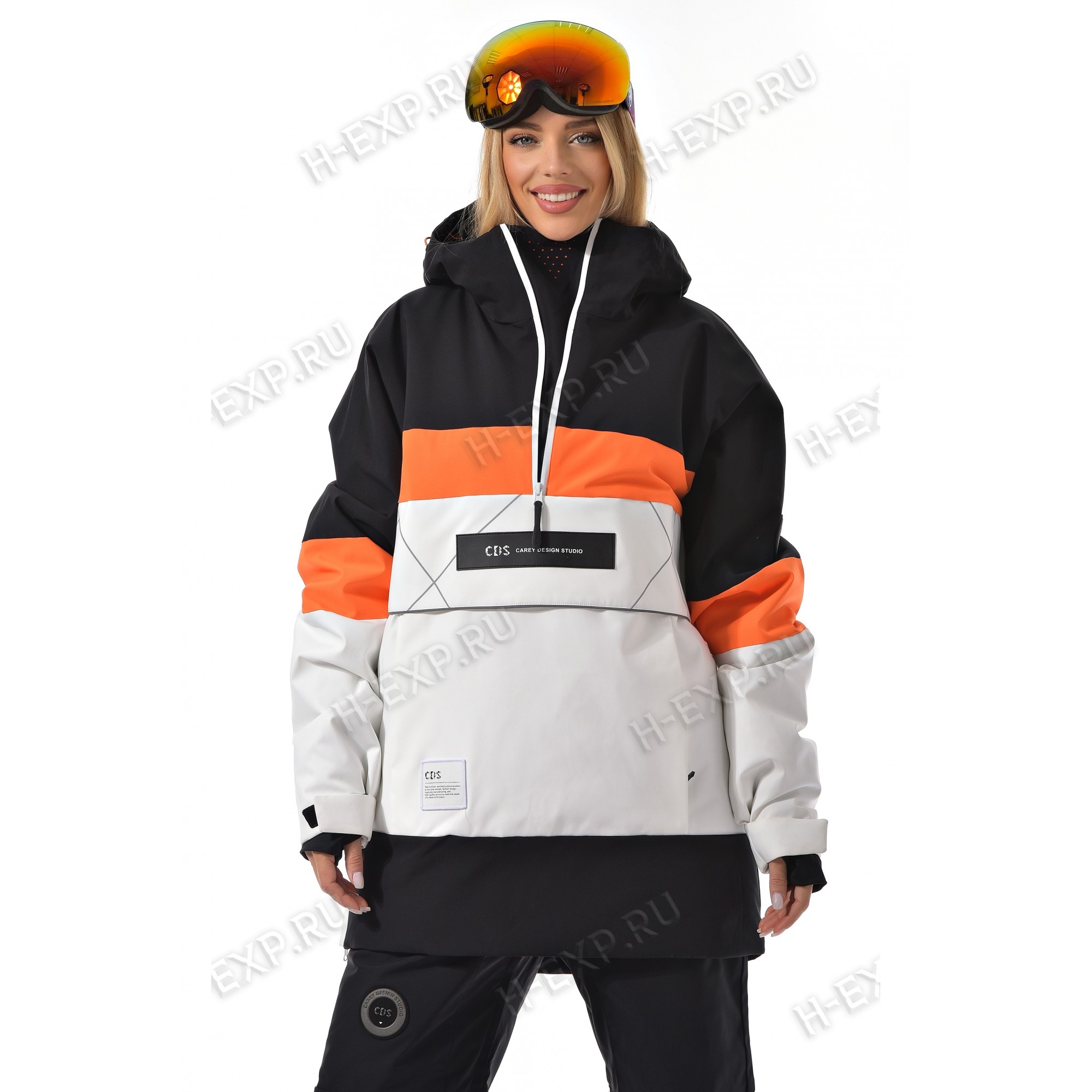 Женская сноубордическая куртка-анорак Carey Design Studio