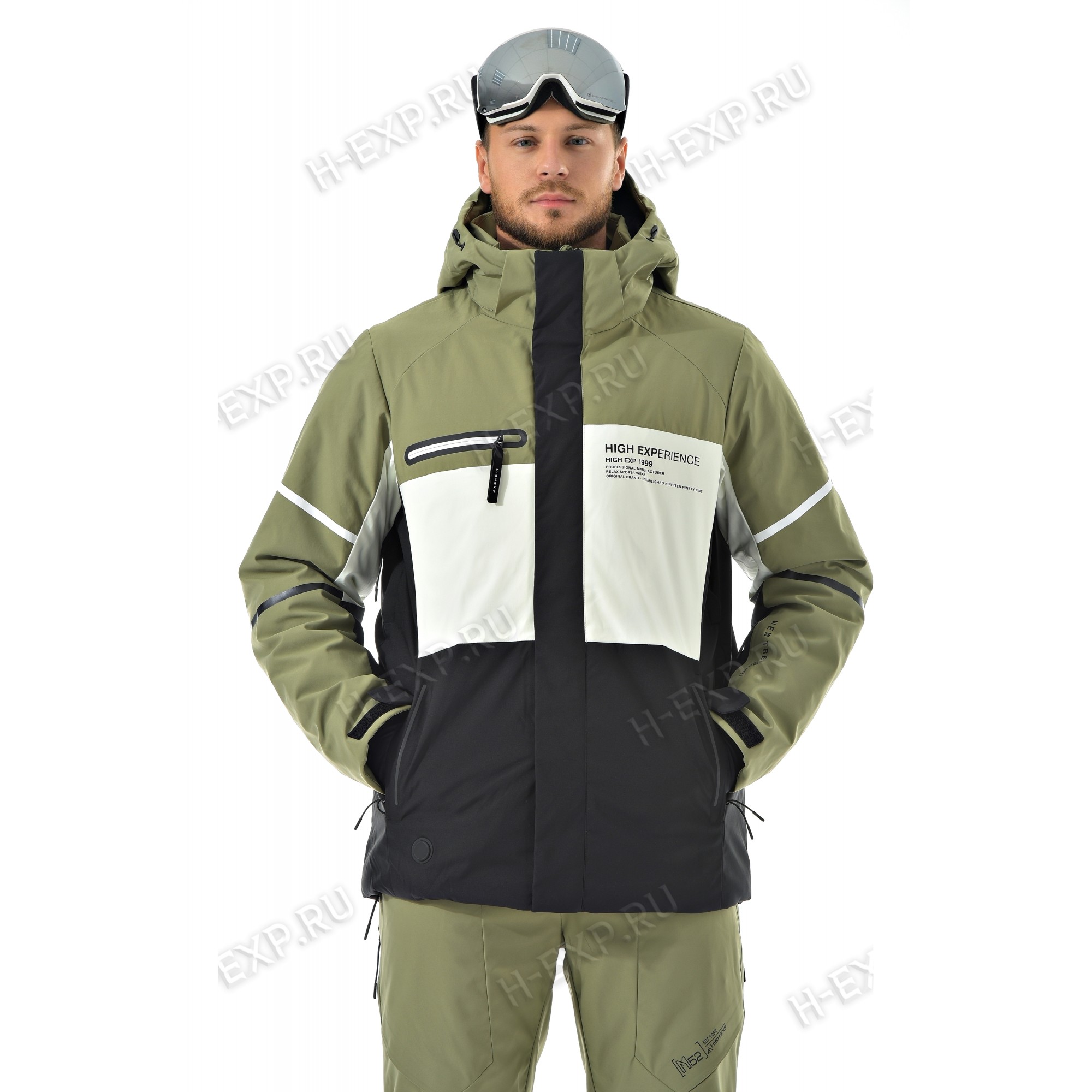 Мужская сноубордическая куртка High Experience с подогревом